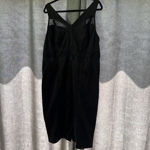 Torrid size 2 black bodycon dress